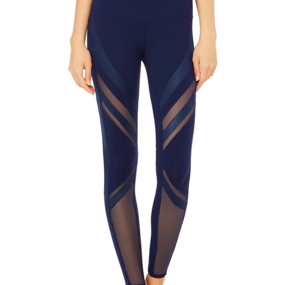ALO Yoga Pants - Alo Yoga mid-rise Epic legging in navy